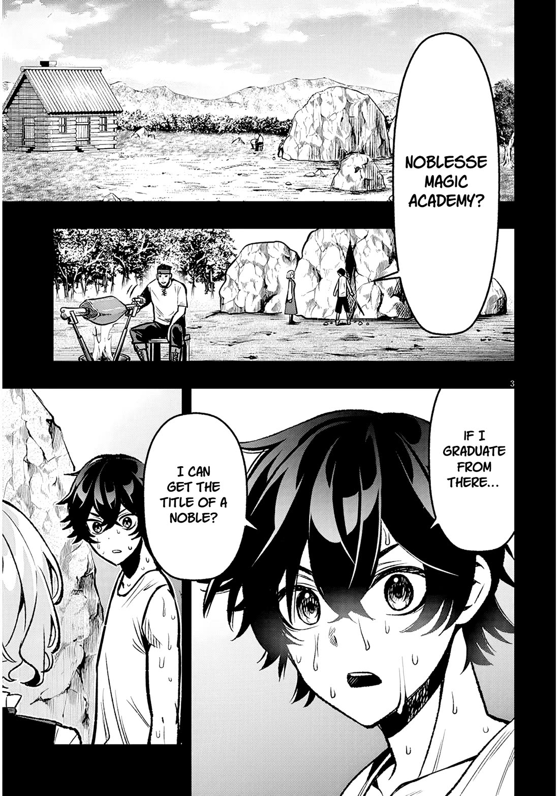 Reincarnated as the Lazy and Villainous Noble, I Broke the Scenario and Became the Most Formidable With Extraordinary Magic Chapter 16 page 3 - Chapter 16: Why I Chose the Academy