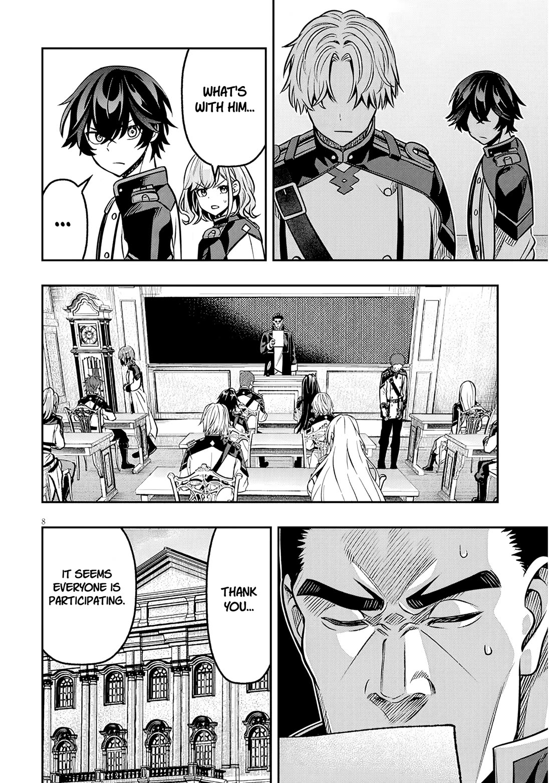 Reincarnated as the Lazy and Villainous Noble, I Broke the Scenario and Became the Most Formidable With Extraordinary Magic Chapter 18 page 8 - Chapter 18: The Beginning of the "Death Game"