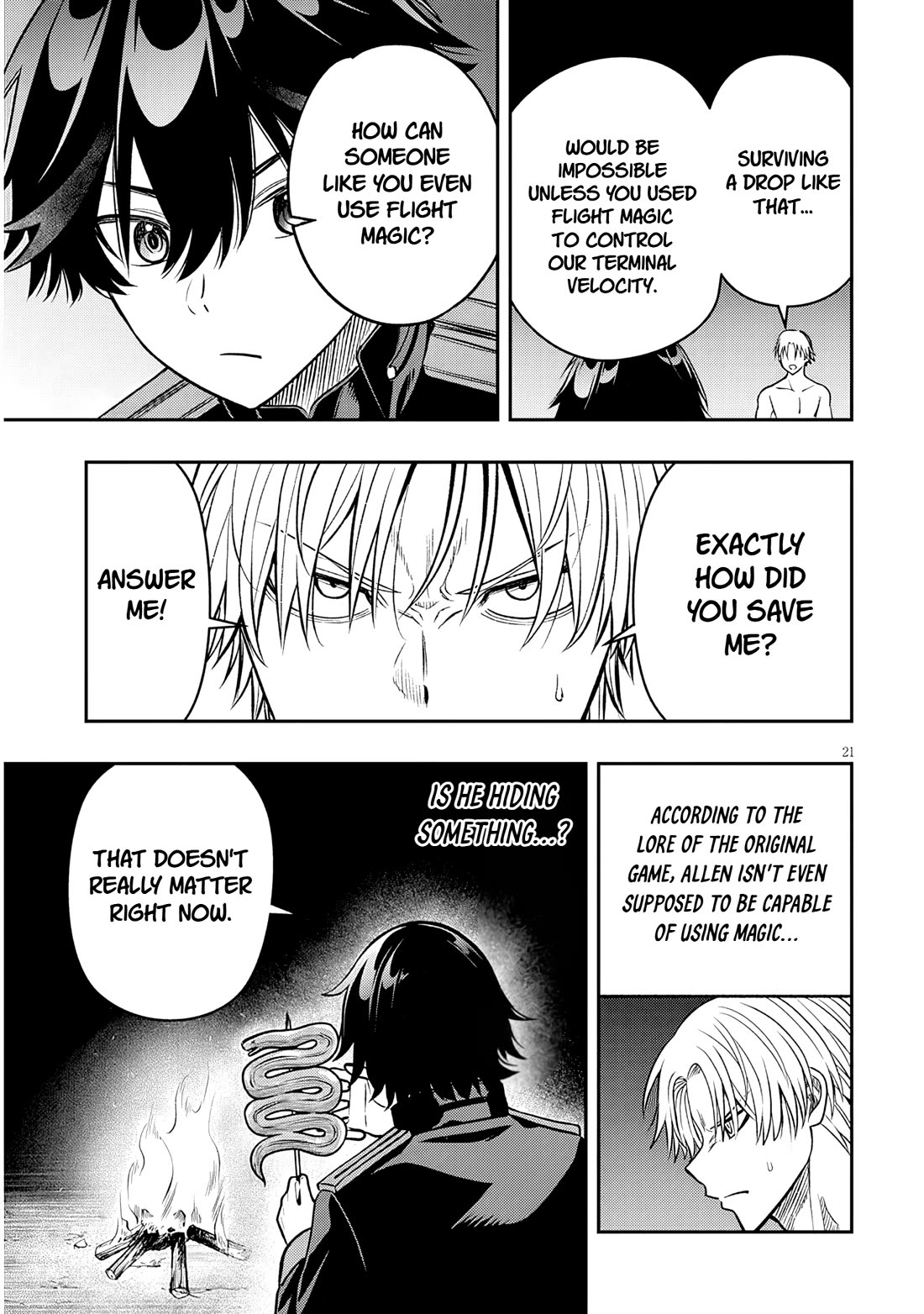 Reincarnated as the Lazy and Villainous Noble, I Broke the Scenario and Became the Most Formidable With Extraordinary Magic Chapter 22.2 page 8 - Chapter 22.2: Saving and Being Saved - 2