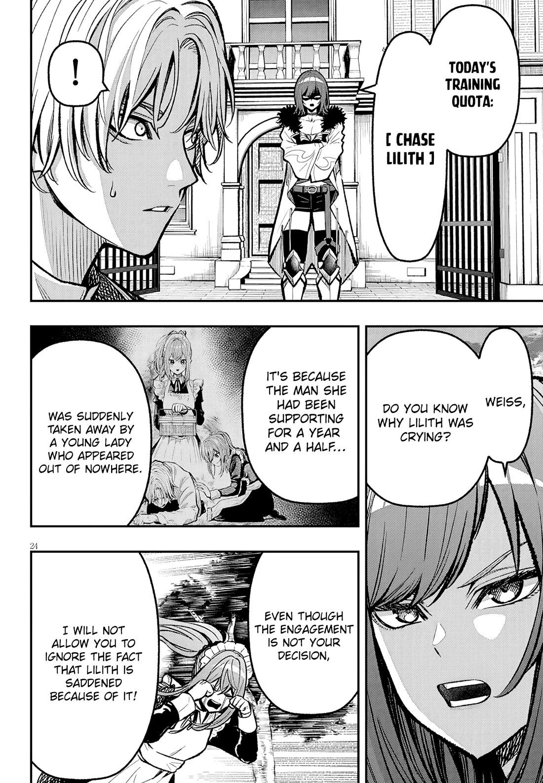 Reincarnated as the Lazy and Villainous Noble, I Broke the Scenario and Became the Most Formidable With Extraordinary Magic Chapter 4 page 25 - Chapter 4: Engagement