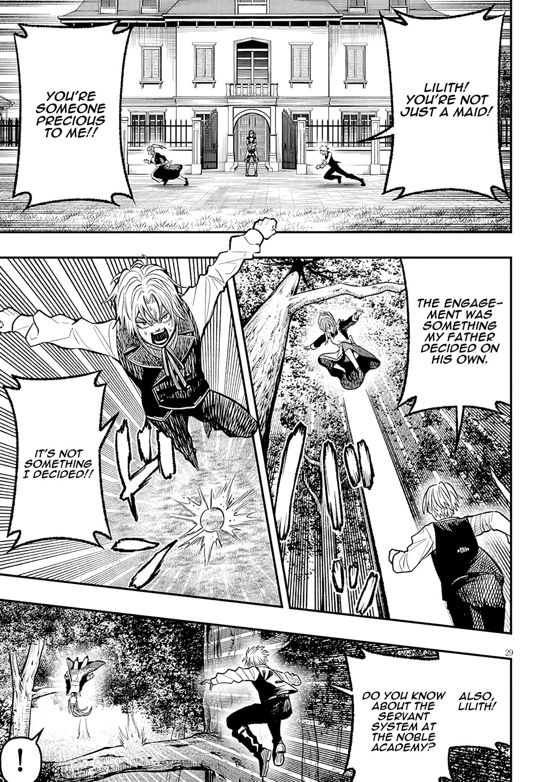 Reincarnated as the Lazy and Villainous Noble, I Broke the Scenario and Became the Most Formidable With Extraordinary Magic Chapter 4 page 30 - Chapter 4: Engagement