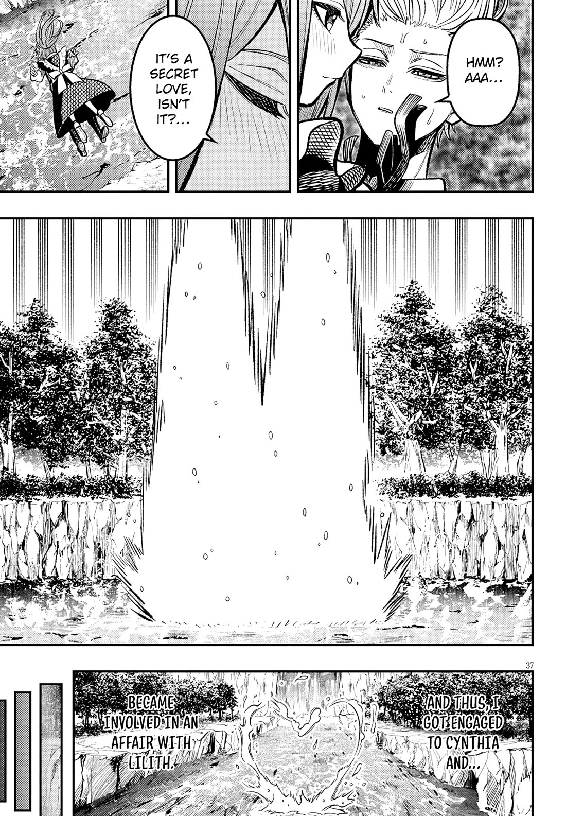 Reincarnated as the Lazy and Villainous Noble, I Broke the Scenario and Became the Most Formidable With Extraordinary Magic Chapter 4 page 38 - Chapter 4: Engagement