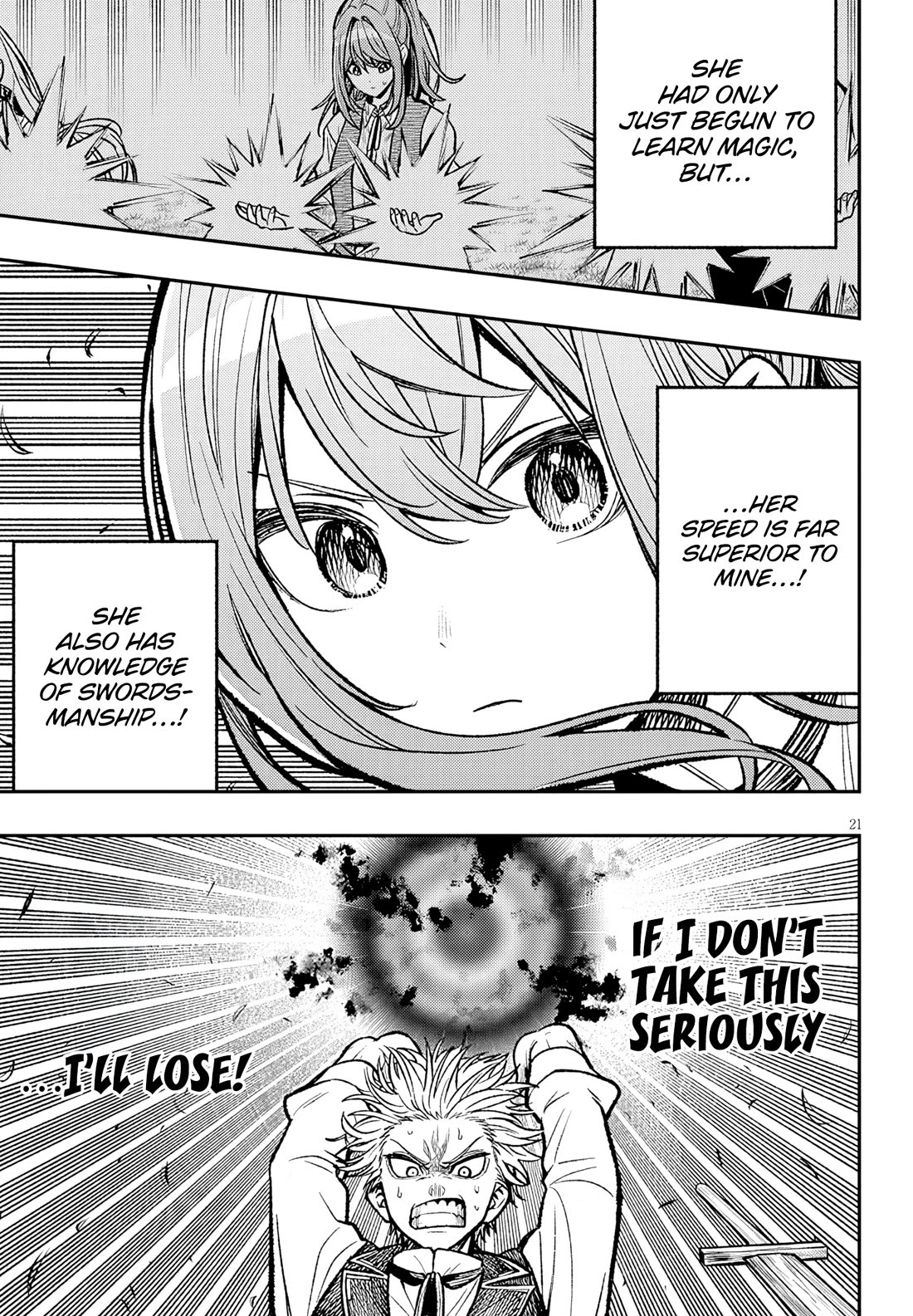 Reincarnated as the Lazy and Villainous Noble, I Broke the Scenario and Became the Most Formidable With Extraordinary Magic Chapter 5 page 21 - Chapter 5: The Ultimate Line