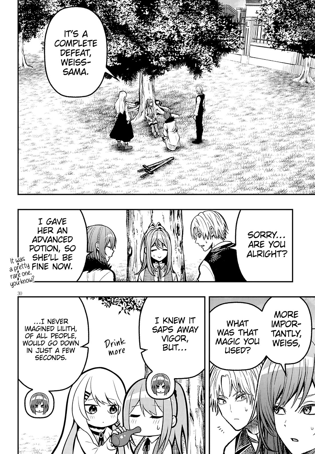 Reincarnated as the Lazy and Villainous Noble, I Broke the Scenario and Became the Most Formidable With Extraordinary Magic Chapter 5 page 30 - Chapter 5: The Ultimate Line