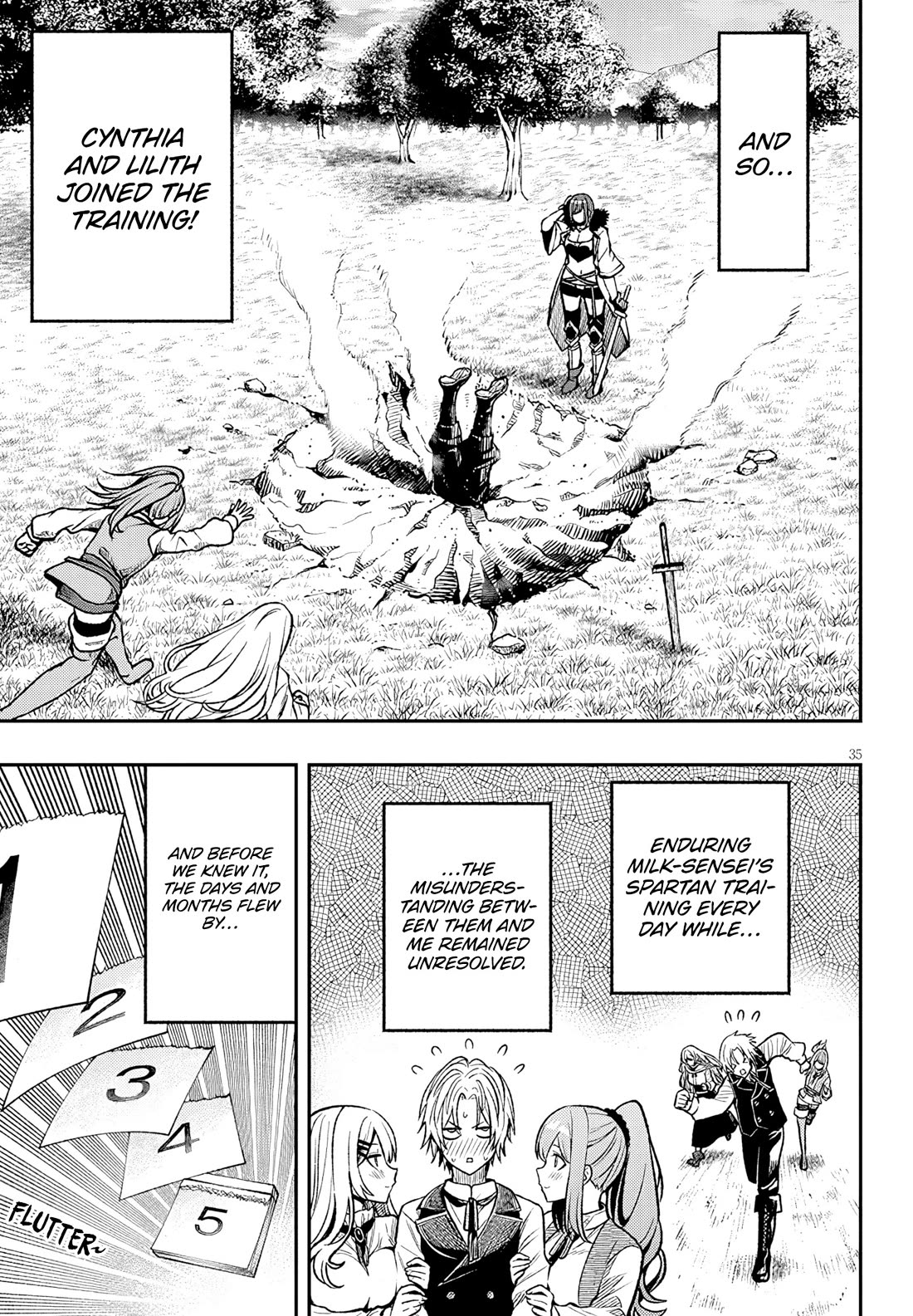 Reincarnated as the Lazy and Villainous Noble, I Broke the Scenario and Became the Most Formidable With Extraordinary Magic Chapter 5 page 35 - Chapter 5: The Ultimate Line