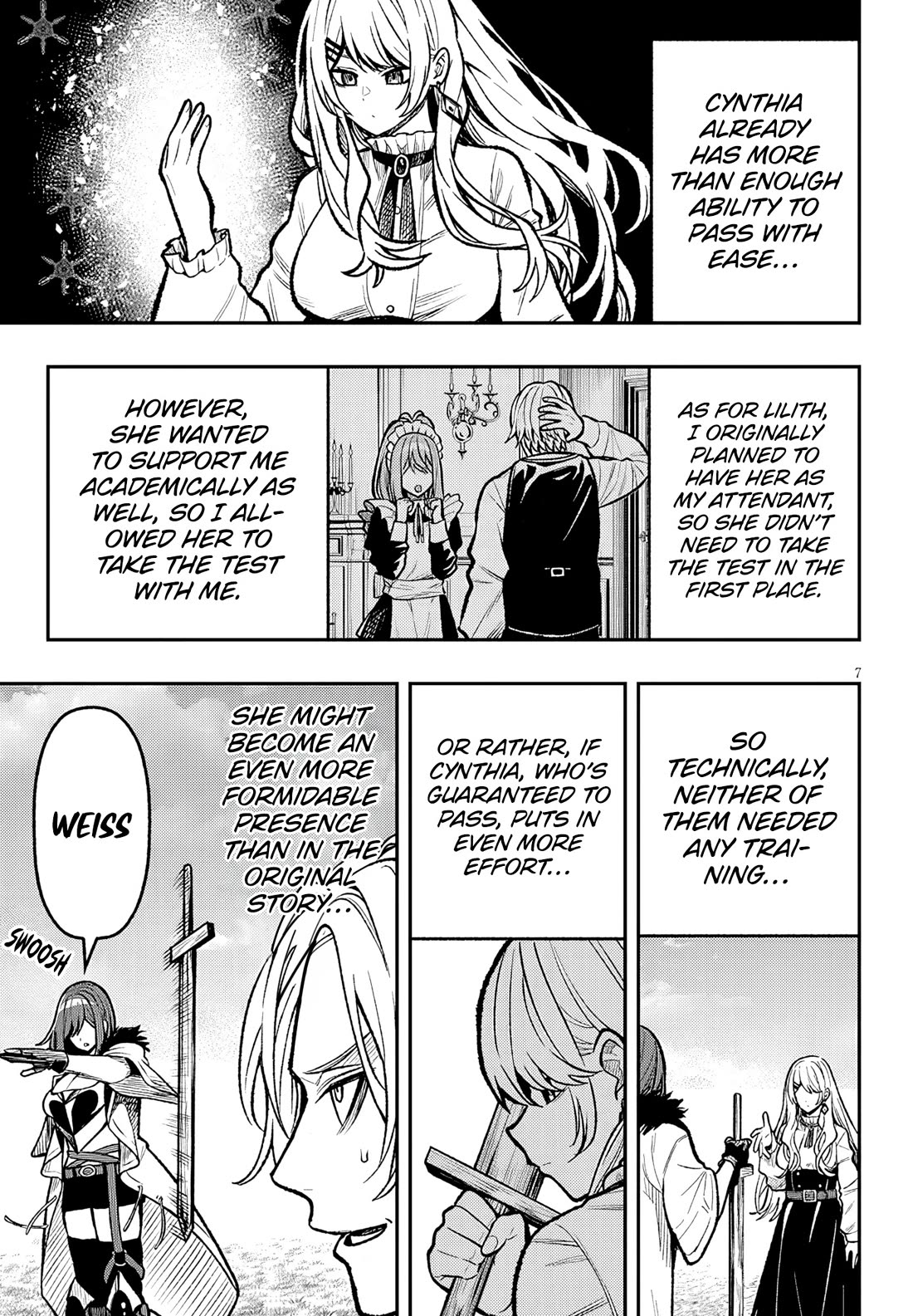 Reincarnated as the Lazy and Villainous Noble, I Broke the Scenario and Became the Most Formidable With Extraordinary Magic Chapter 5 page 7 - Chapter 5: The Ultimate Line