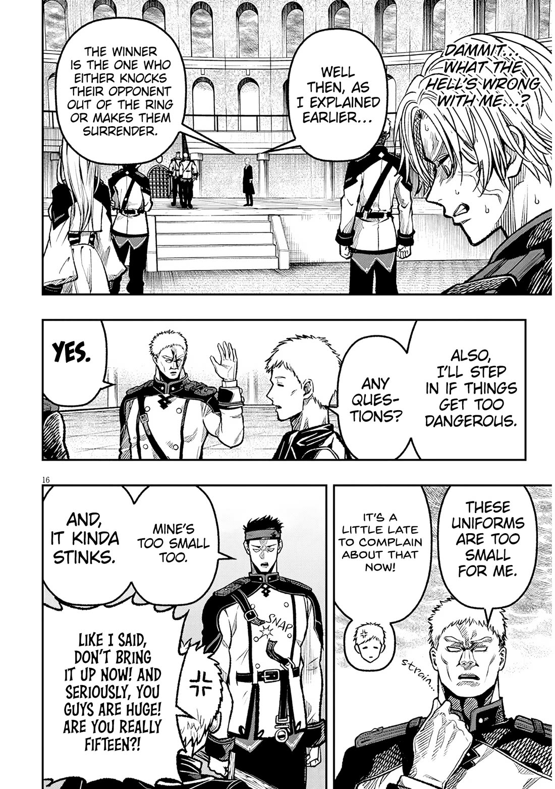 Reincarnated as the Lazy and Villainous Noble, I Broke the Scenario and Became the Most Formidable With Extraordinary Magic Chapter 6 page 16 - Chapter 6: Entrance Test