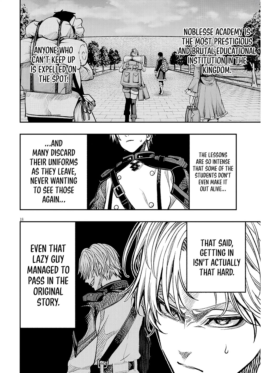 Reincarnated as the Lazy and Villainous Noble, I Broke the Scenario and Became the Most Formidable With Extraordinary Magic Chapter 6 page 18 - Chapter 6: Entrance Test