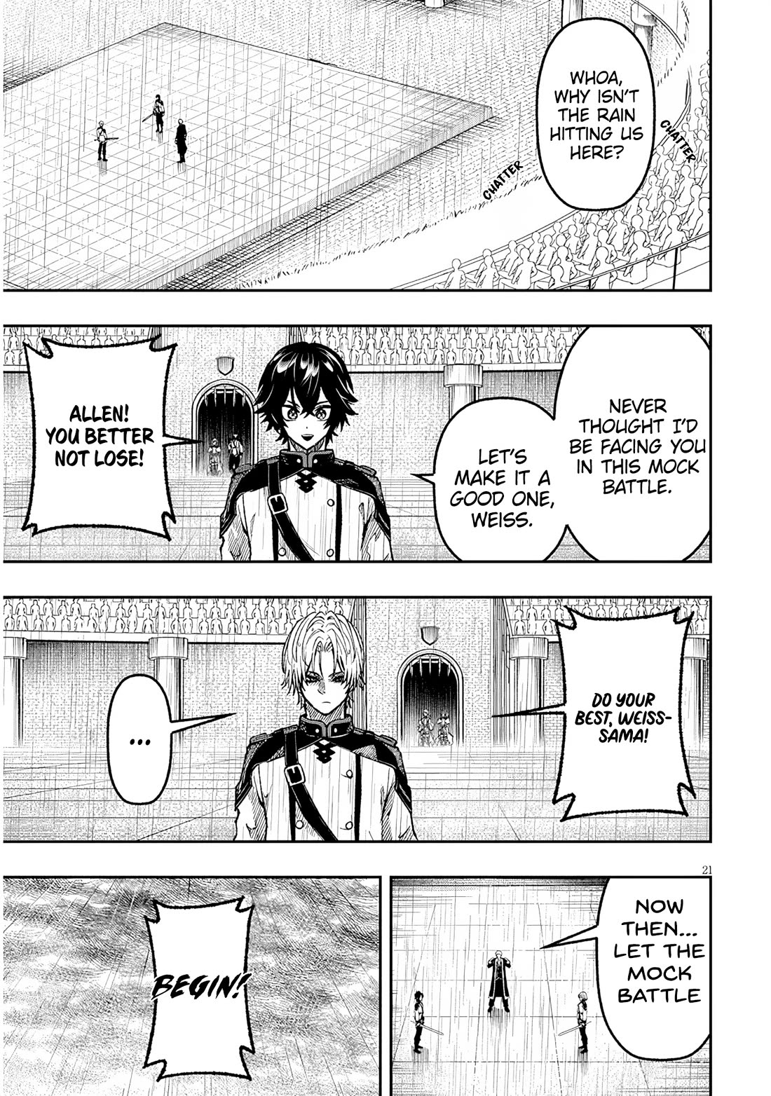 Reincarnated as the Lazy and Villainous Noble, I Broke the Scenario and Became the Most Formidable With Extraordinary Magic Chapter 6 page 21 - Chapter 6: Entrance Test