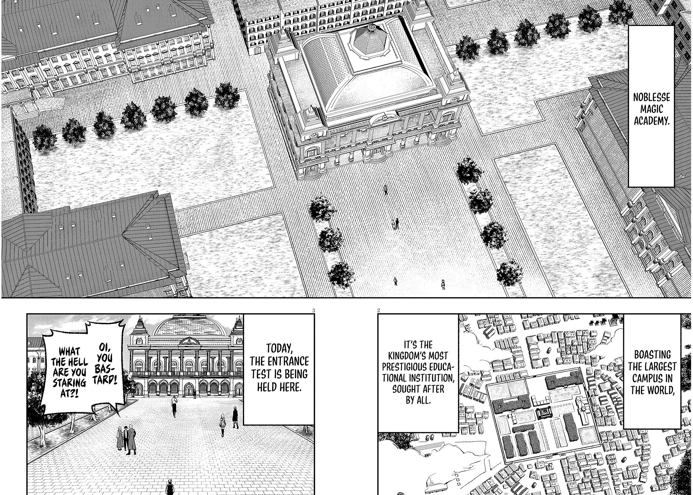 Reincarnated as the Lazy and Villainous Noble, I Broke the Scenario and Became the Most Formidable With Extraordinary Magic Chapter 6 page 3 - Chapter 6: Entrance Test