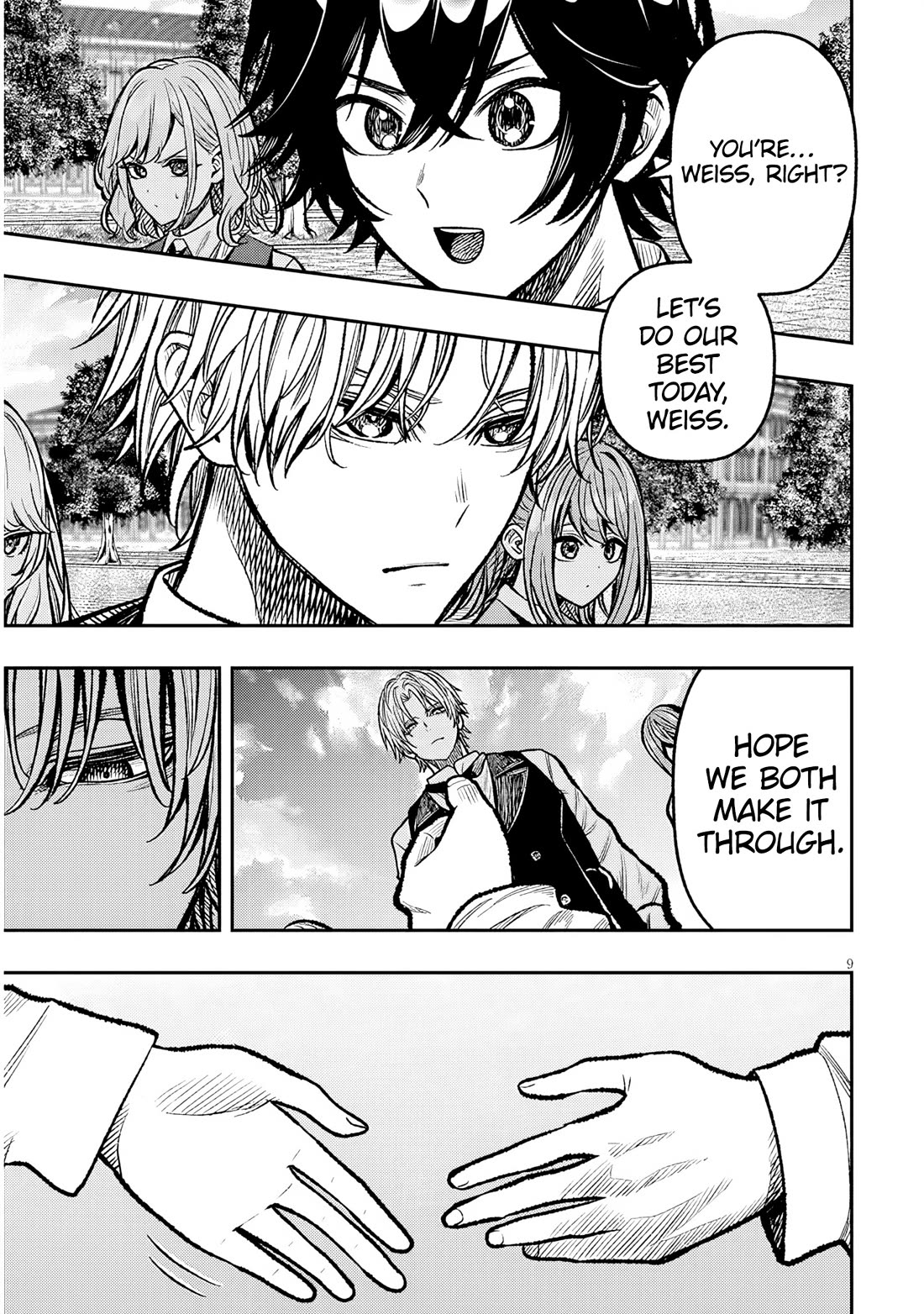 Reincarnated as the Lazy and Villainous Noble, I Broke the Scenario and Became the Most Formidable With Extraordinary Magic Chapter 6 page 9 - Chapter 6: Entrance Test