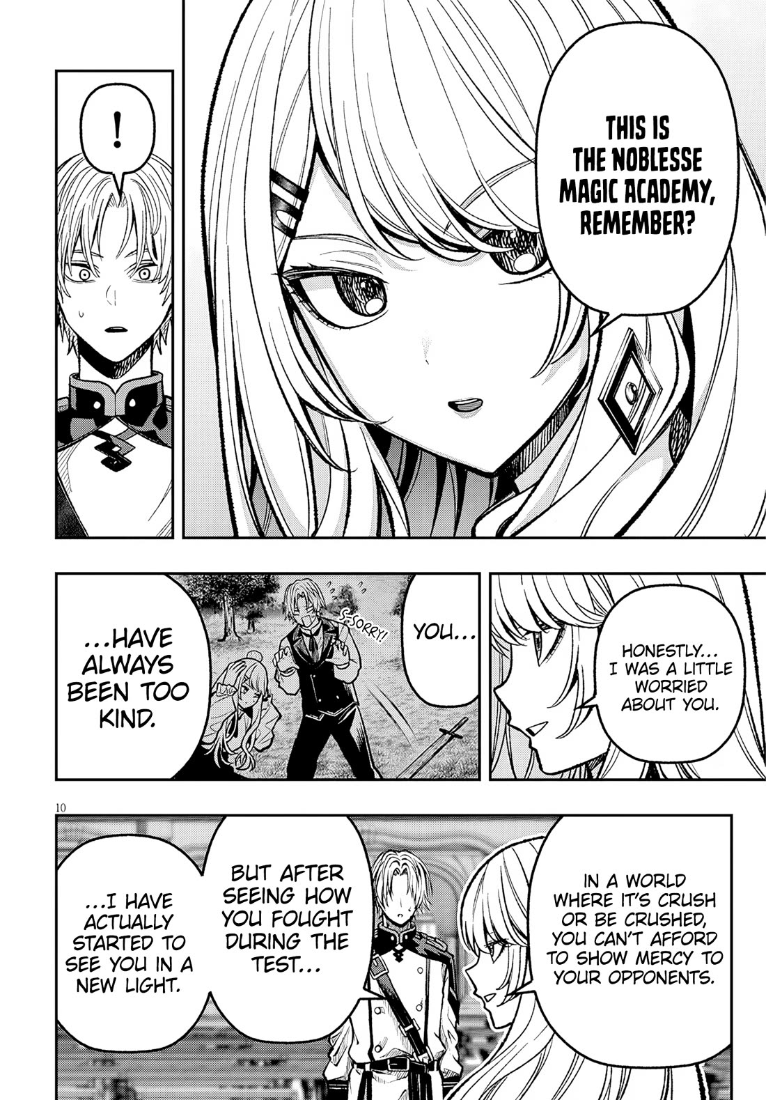 Reincarnated as the Lazy and Villainous Noble, I Broke the Scenario and Became the Most Formidable With Extraordinary Magic Chapter 8 page 11 - Chapter 8: The Determination to Crush