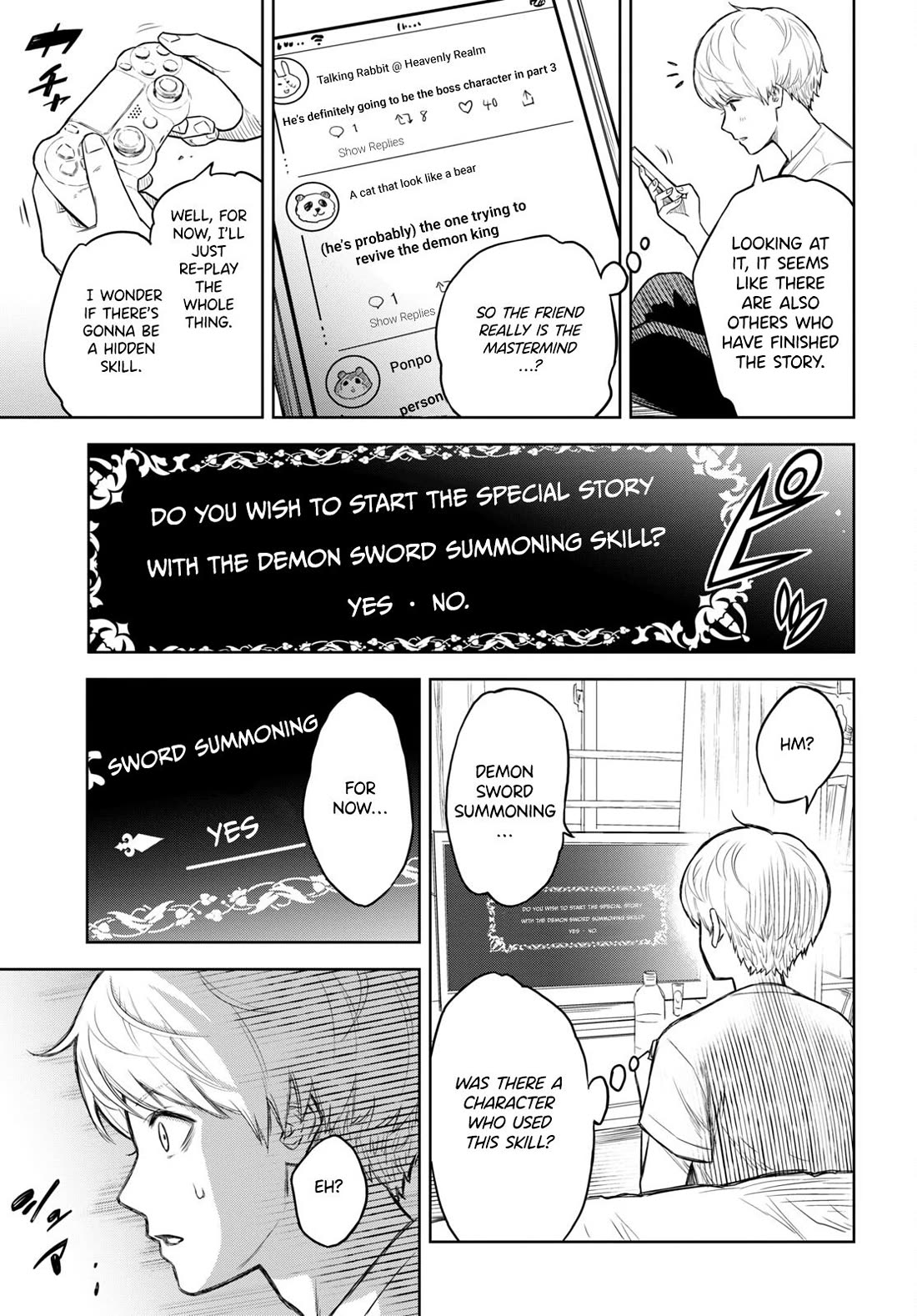 Reincarnated as the Mastermind Behind the Story Chapter 0 page 8 - Chapter 0