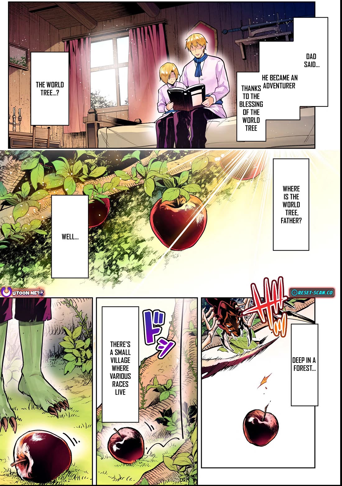 Reincarnated as the World Tree Chapter 1 page 1 - Chapter 1