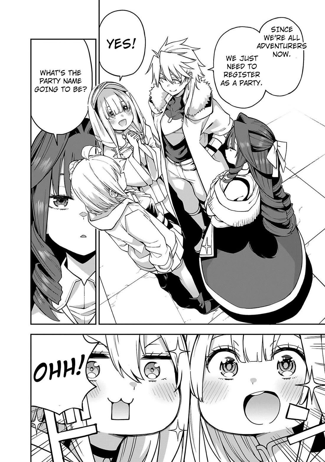 Reincarnated Carrier's Strategy for Different World Chapter 11 page 14 - Chapter 11: Finally! The party is formed!