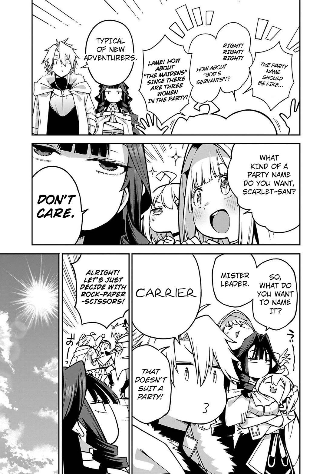 Reincarnated Carrier's Strategy for Different World Chapter 11 page 15 - Chapter 11: Finally! The party is formed!