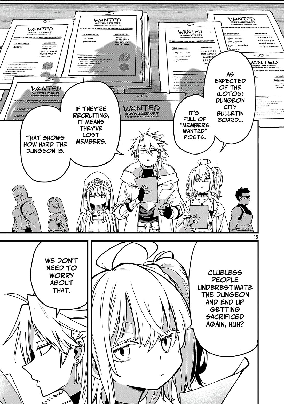 Reincarnated Carrier's Strategy for Different World Chapter 30 page 15 - Chapter 30