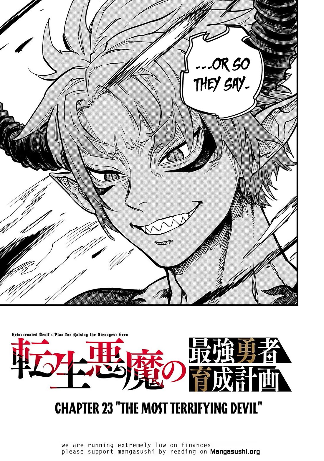 Reincarnated Devil’s Plan for Raising the Strongest Hero Chapter 23 page 31 - Chapter 23