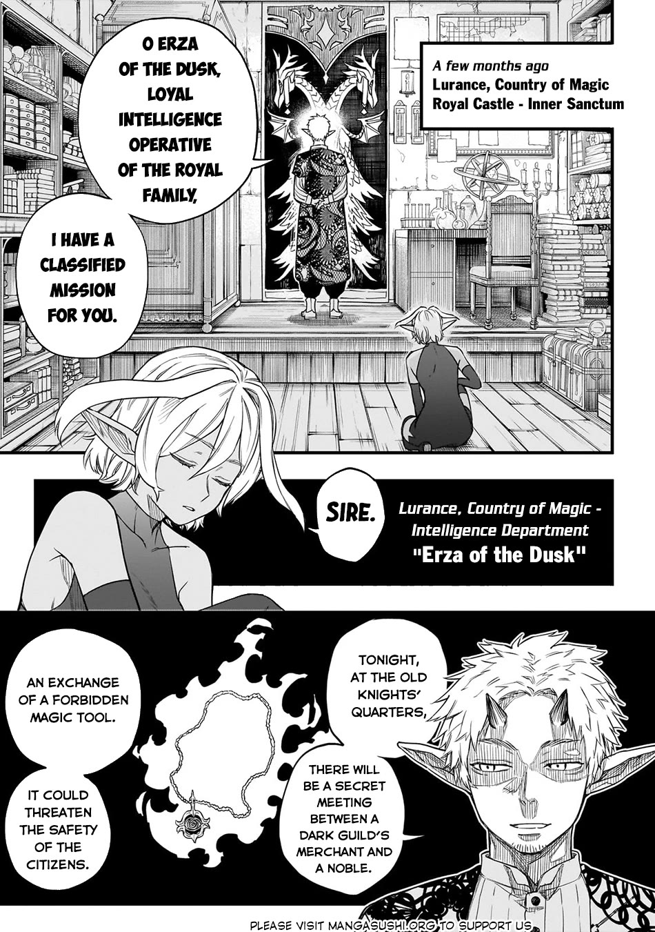 Reincarnated Devil’s Plan for Raising the Strongest Hero Chapter 4 page 2 - Chapter 4: Mutual Interest