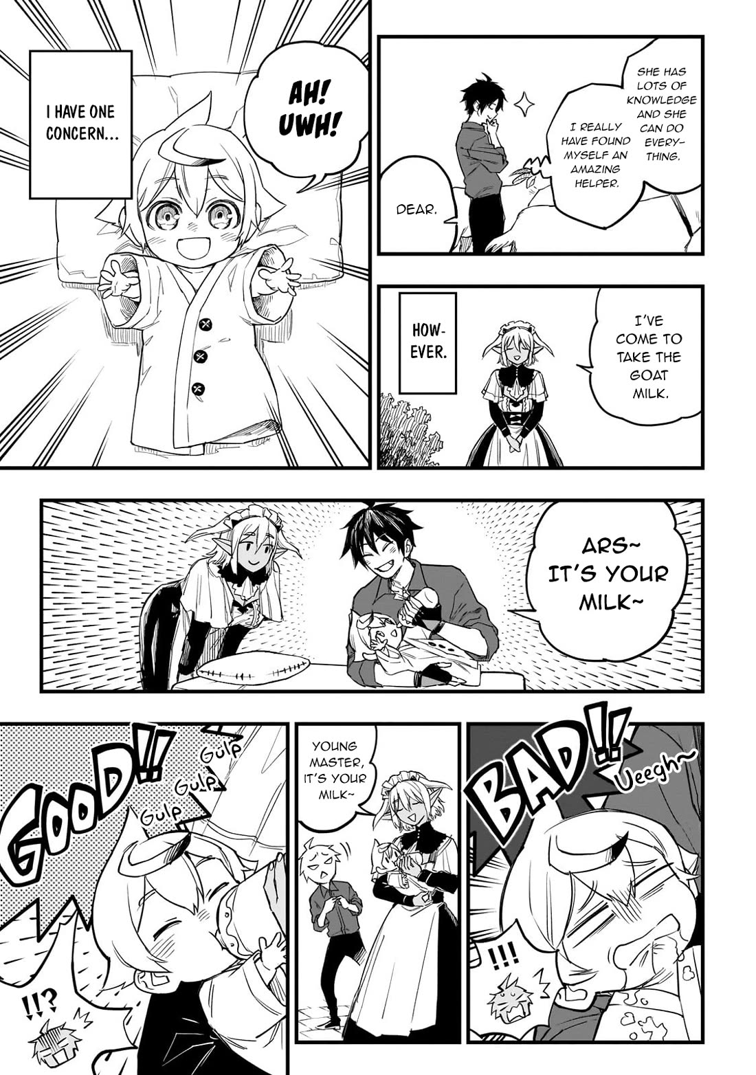 Reincarnated Devil’s Plan for Raising the Strongest Hero Chapter 6 page 6 - Chapter 6: High Fever