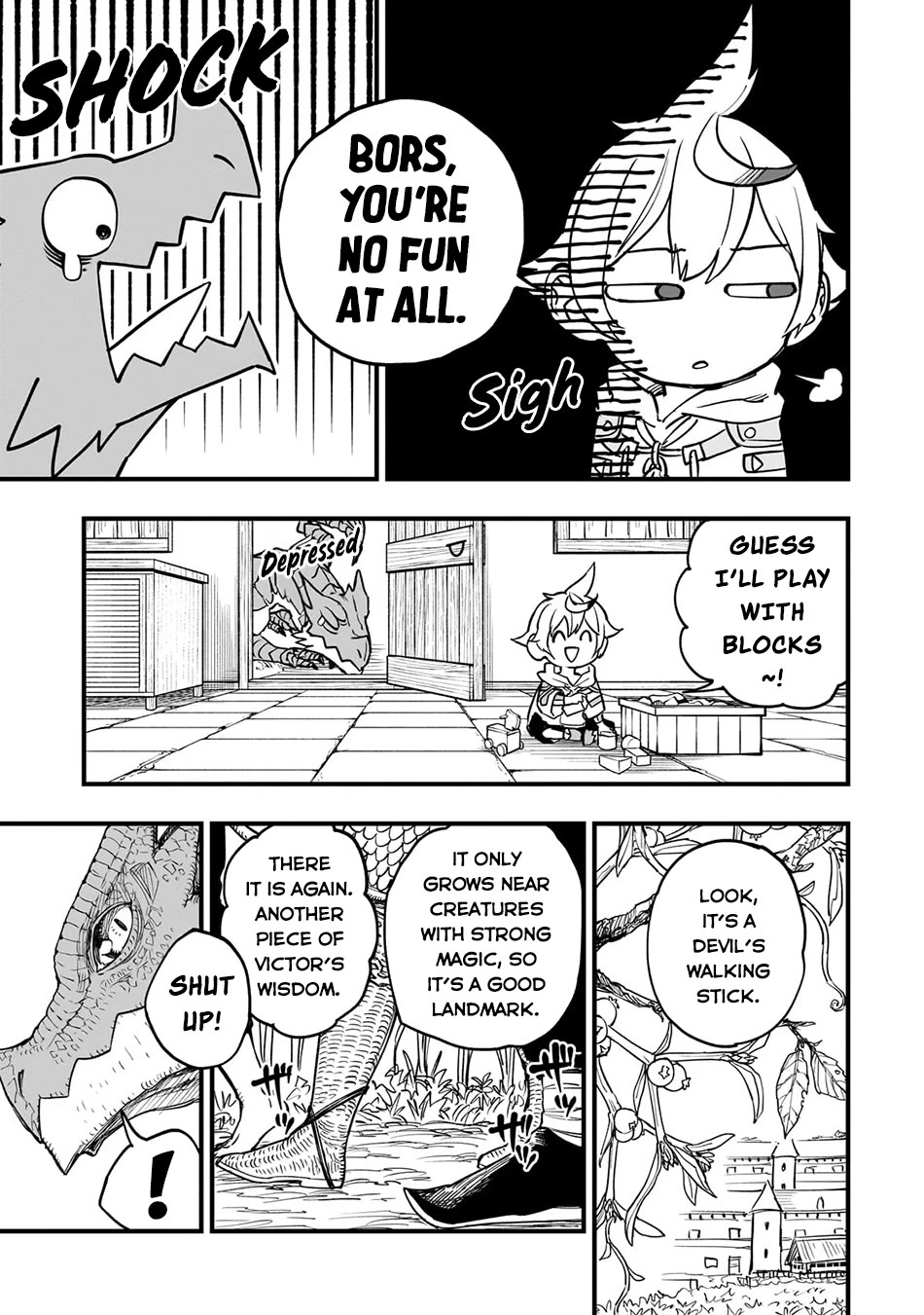 Reincarnated Devil’s Plan for Raising the Strongest Hero Chapter 9 page 11 - Chapter 9: First Time Home Alone