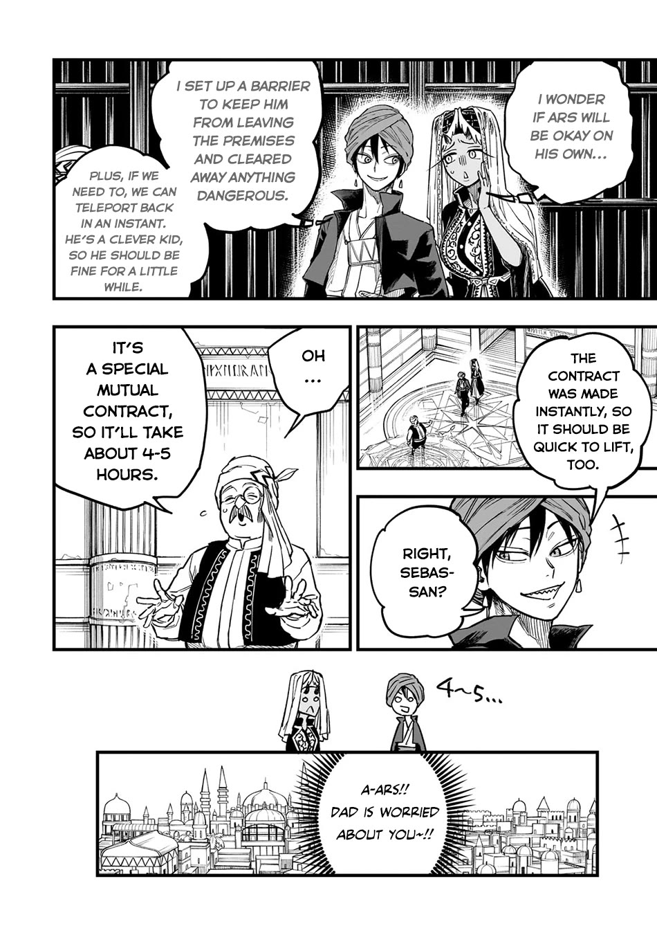 Reincarnated Devil’s Plan for Raising the Strongest Hero Chapter 9 page 8 - Chapter 9: First Time Home Alone