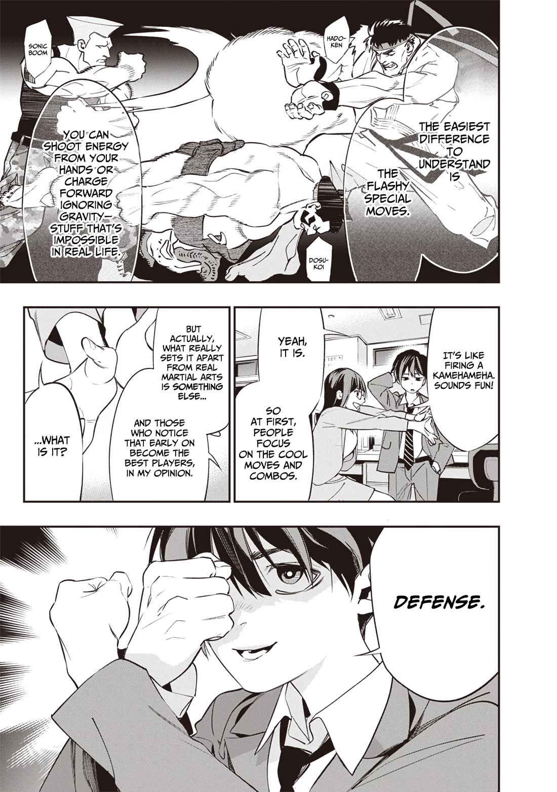 Reincarnated Fighting Gamer: An Old Man's Guide to Conquering Another World Chapter 1 page 13 - Chapter 1