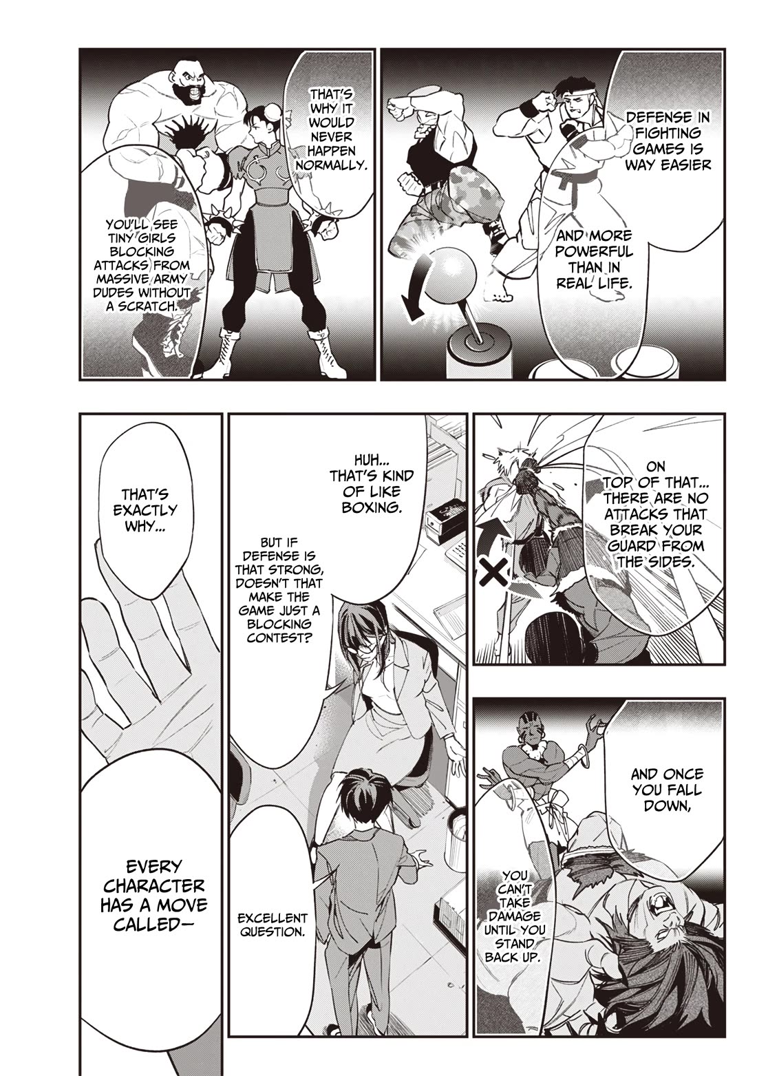 Reincarnated Fighting Gamer: An Old Man's Guide to Conquering Another World Chapter 1 page 14 - Chapter 1