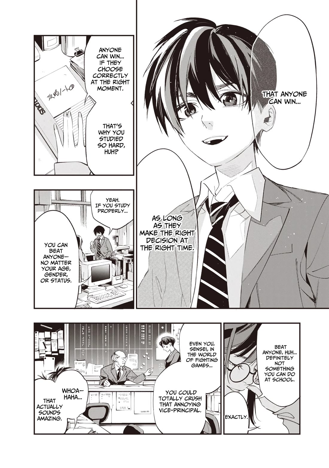 Reincarnated Fighting Gamer: An Old Man's Guide to Conquering Another World Chapter 1 page 16 - Chapter 1