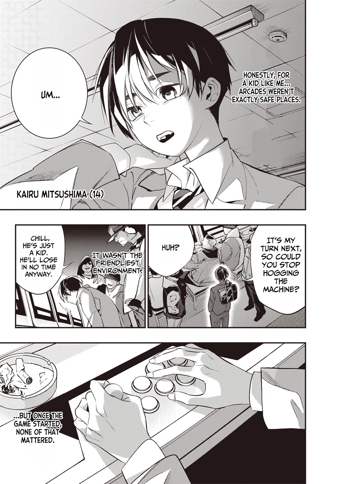 Reincarnated Fighting Gamer: An Old Man's Guide to Conquering Another World Chapter 1 page 5 - Chapter 1