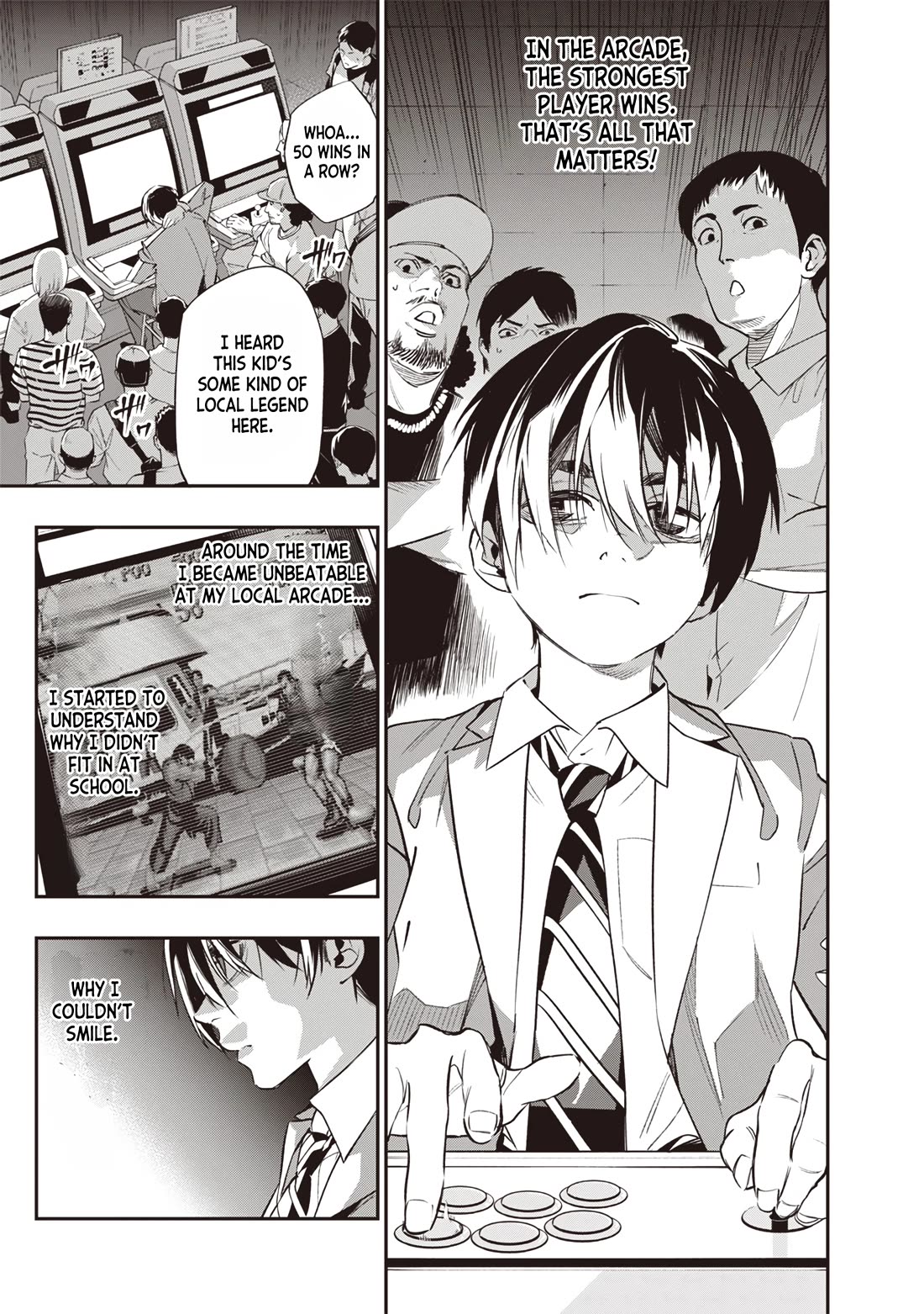 Reincarnated Fighting Gamer: An Old Man's Guide to Conquering Another World Chapter 1 page 7 - Chapter 1