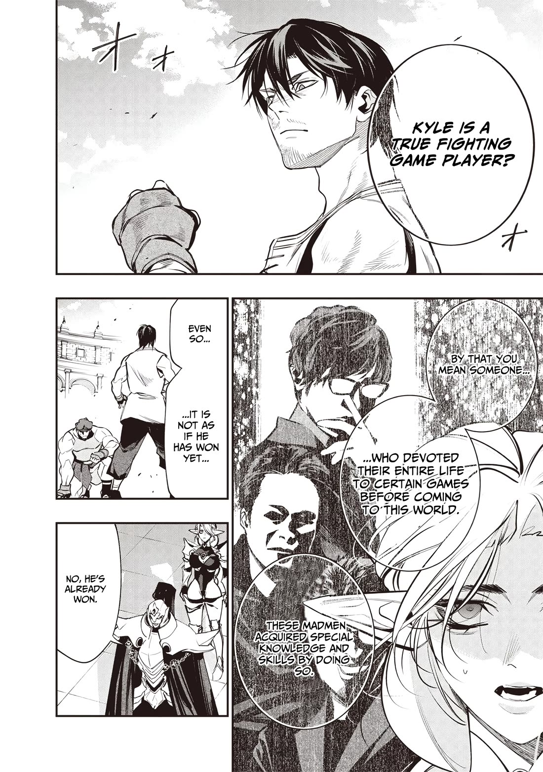 Reincarnated Fighting Gamer: An Old Man's Guide to Conquering Another World Chapter 11 page 3 - Chapter 11