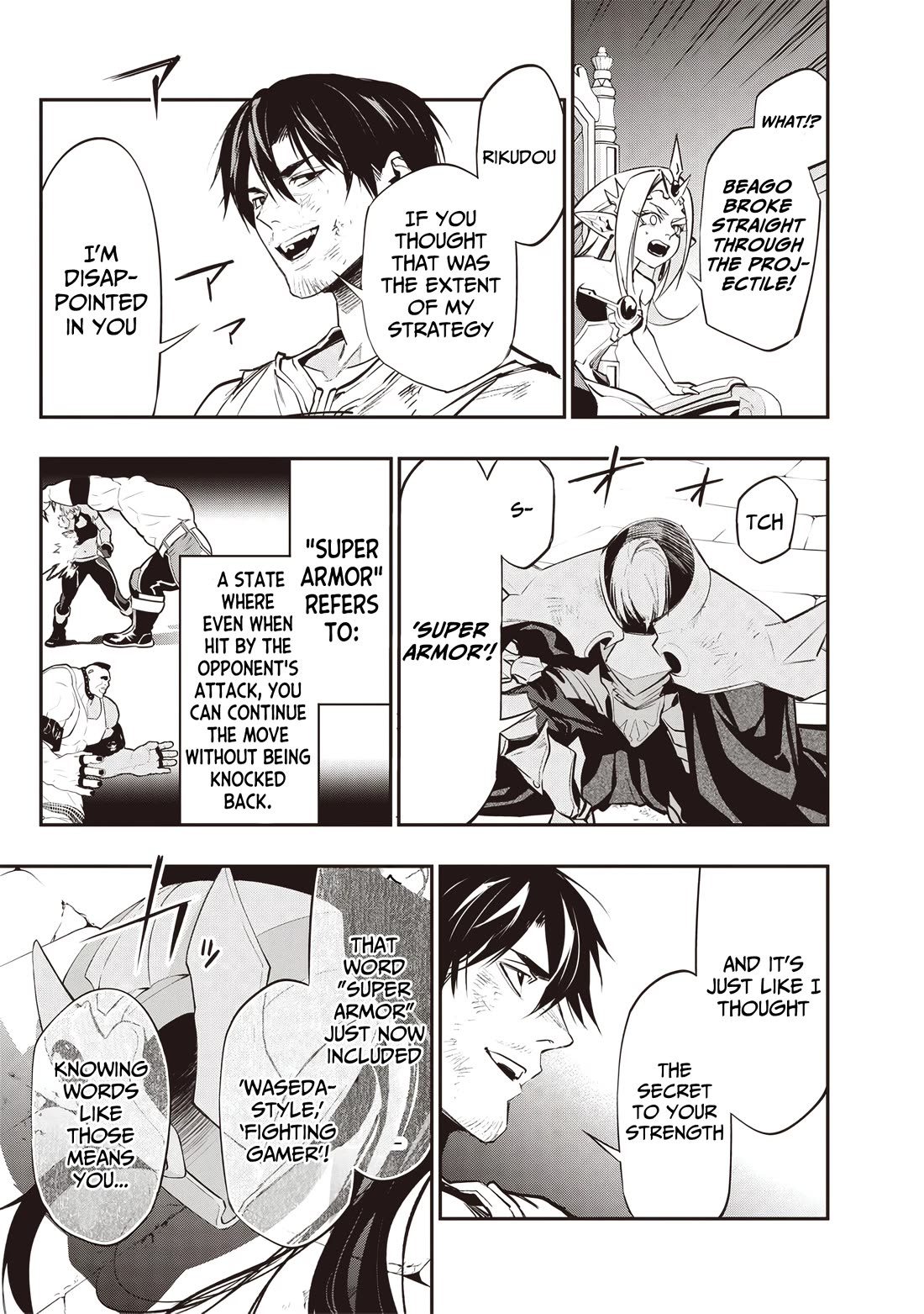 Reincarnated Fighting Gamer: An Old Man's Guide to Conquering Another World Chapter 17 page 18 - Chapter 17