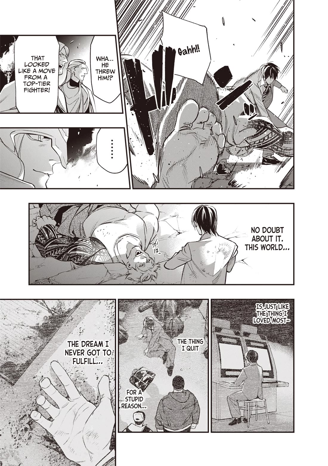 Reincarnated Fighting Gamer: An Old Man's Guide to Conquering Another World Chapter 2 page 45 - Chapter 2