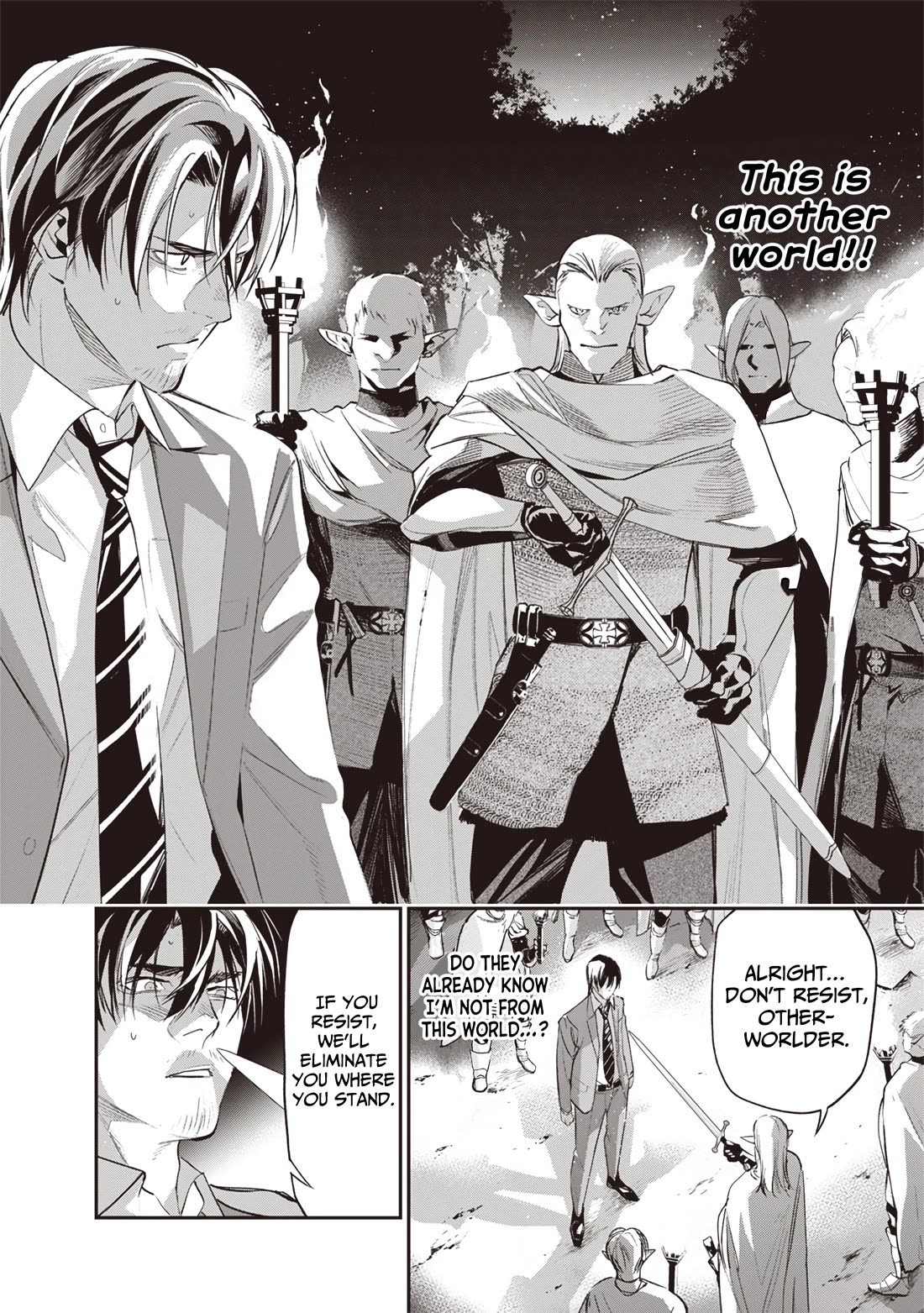 Reincarnated Fighting Gamer: An Old Man's Guide to Conquering Another World Chapter 2 page 5 - Chapter 2