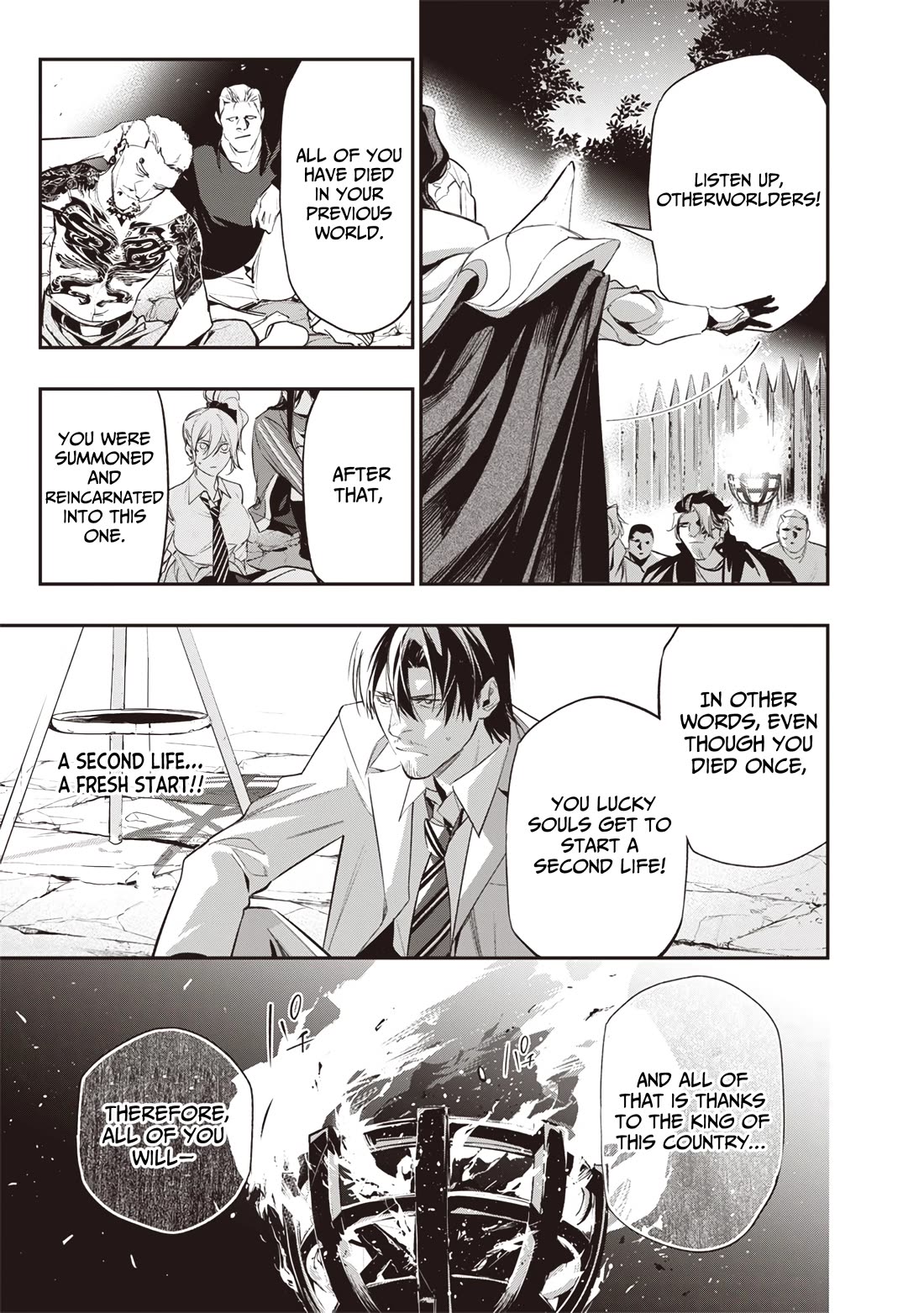 Reincarnated Fighting Gamer: An Old Man's Guide to Conquering Another World Chapter 2 page 9 - Chapter 2