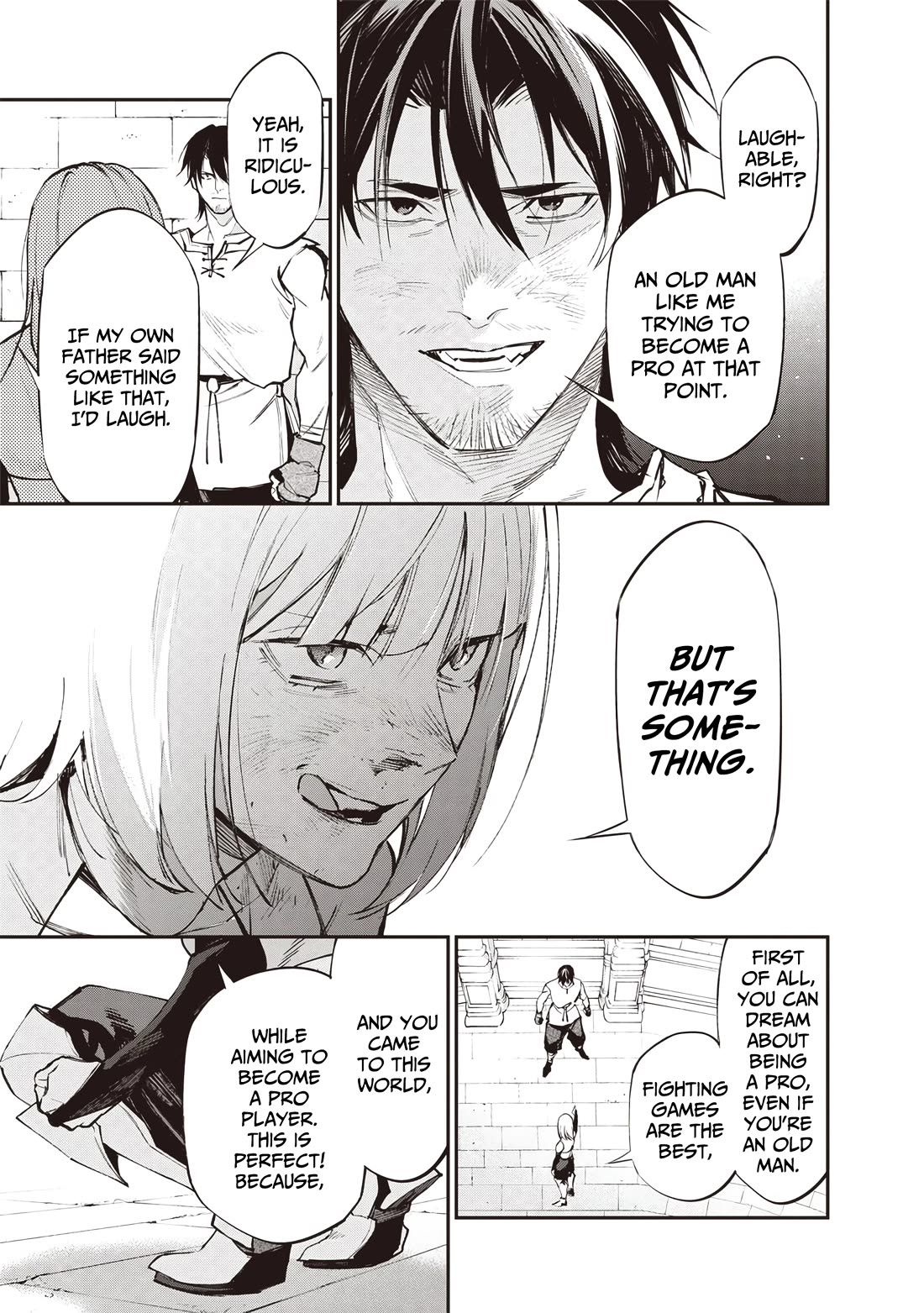Reincarnated Fighting Gamer: An Old Man's Guide to Conquering Another World Chapter 21 page 4 - Chapter 21