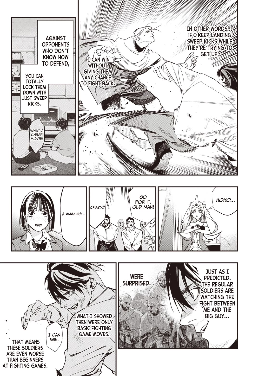 Reincarnated Fighting Gamer: An Old Man's Guide to Conquering Another World Chapter 3 page 10 - Chapter 3