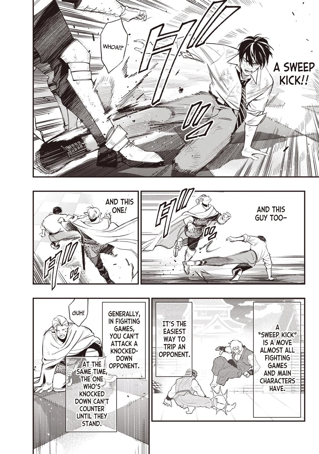 Reincarnated Fighting Gamer: An Old Man's Guide to Conquering Another World Chapter 3 page 9 - Chapter 3