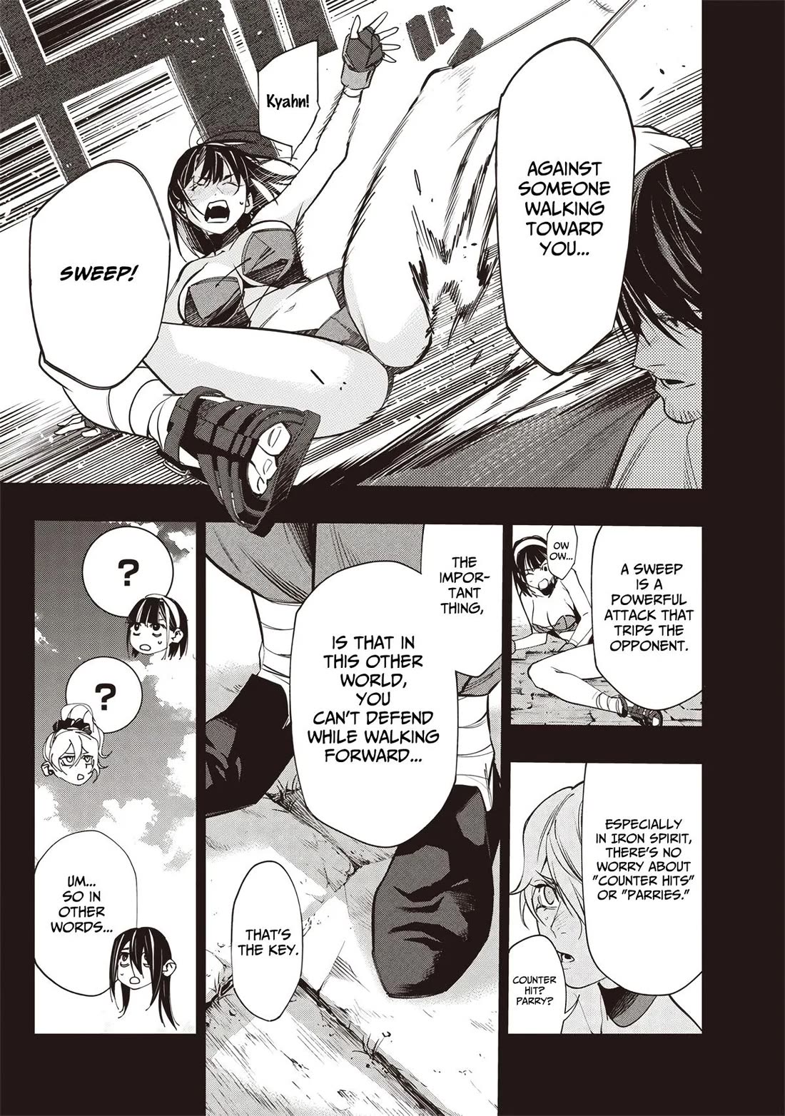 Reincarnated Fighting Gamer: An Old Man's Guide to Conquering Another World Chapter 6 page 8 - Chapter 6