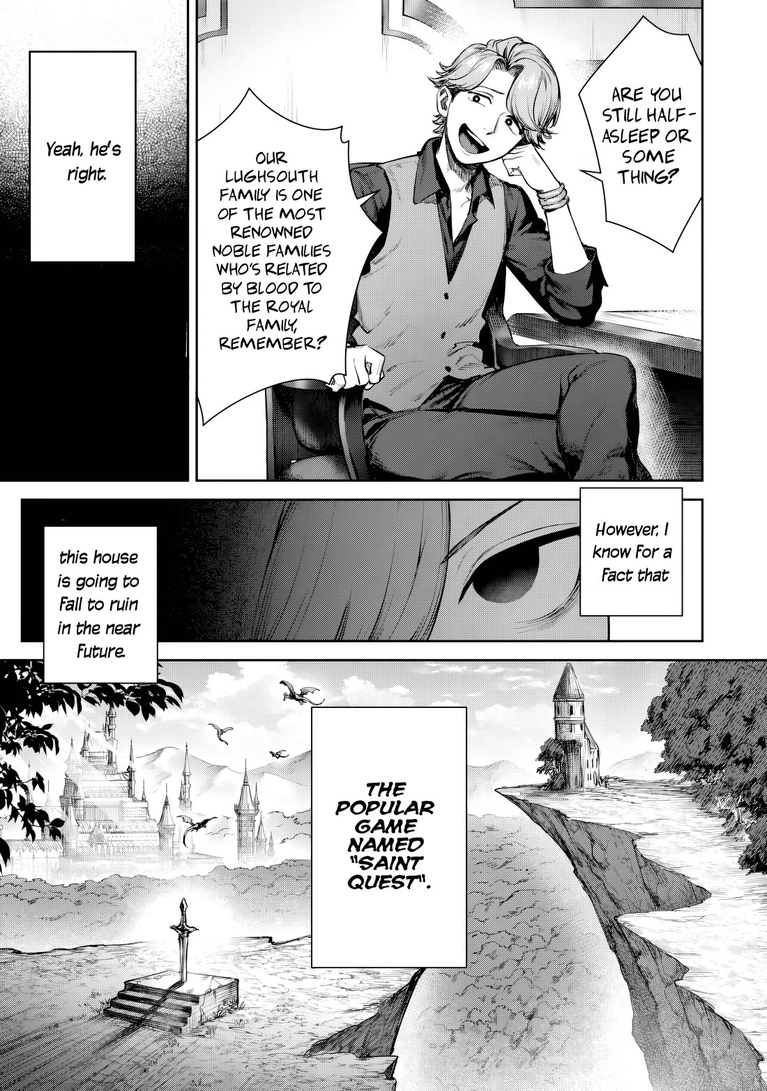 Reincarnated Into a Villainous Family, but I'm Ignoring the Plot and Going Rogue! Chapter 1 page 5 - Chapter 1: Avoiding Ruin and Gaining One's Independence