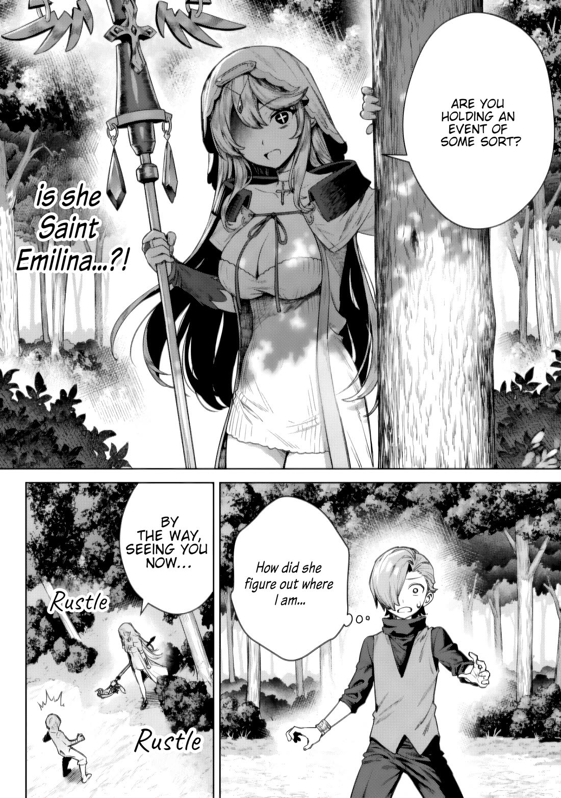 Reincarnated Into a Villainous Family, but I'm Ignoring the Plot and Going Rogue! Chapter 3.1 page 10 - Chapter 3.1: Running Away from the Saint and Becoming Independent