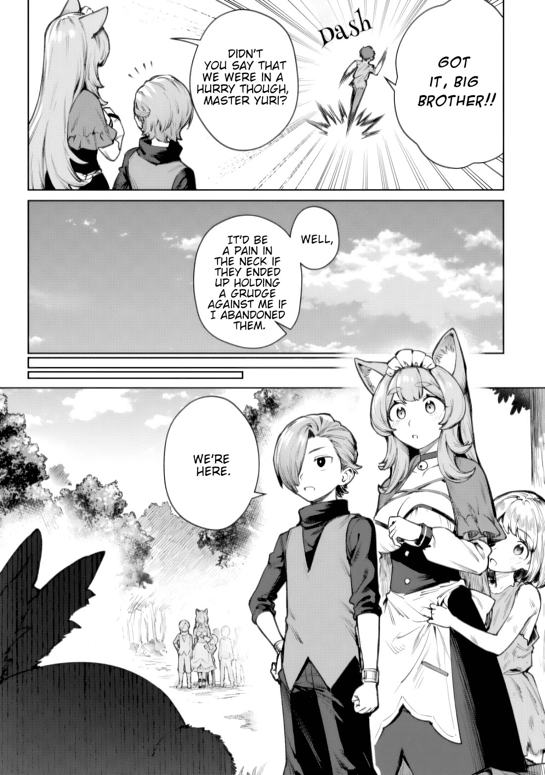 Reincarnated Into a Villainous Family, but I'm Ignoring the Plot and Going Rogue! Chapter 3.1 page 6 - Chapter 3.1: Running Away from the Saint and Becoming Independent