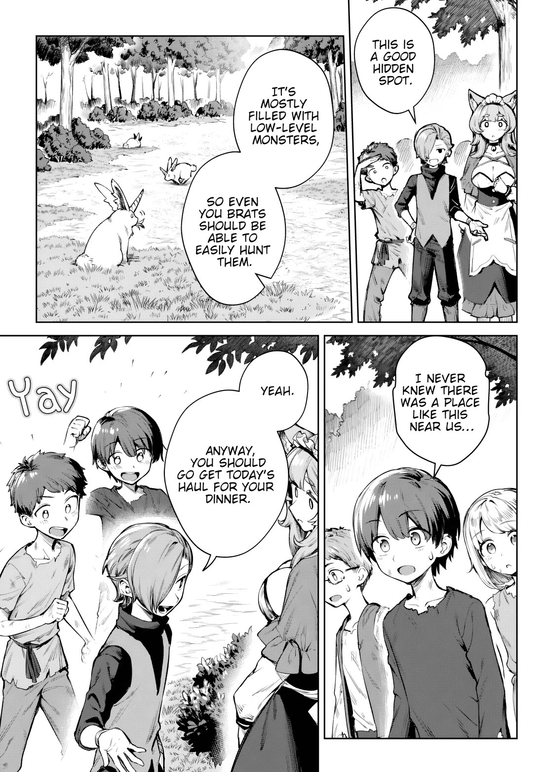 Reincarnated Into a Villainous Family, but I'm Ignoring the Plot and Going Rogue! Chapter 3.1 page 7 - Chapter 3.1: Running Away from the Saint and Becoming Independent