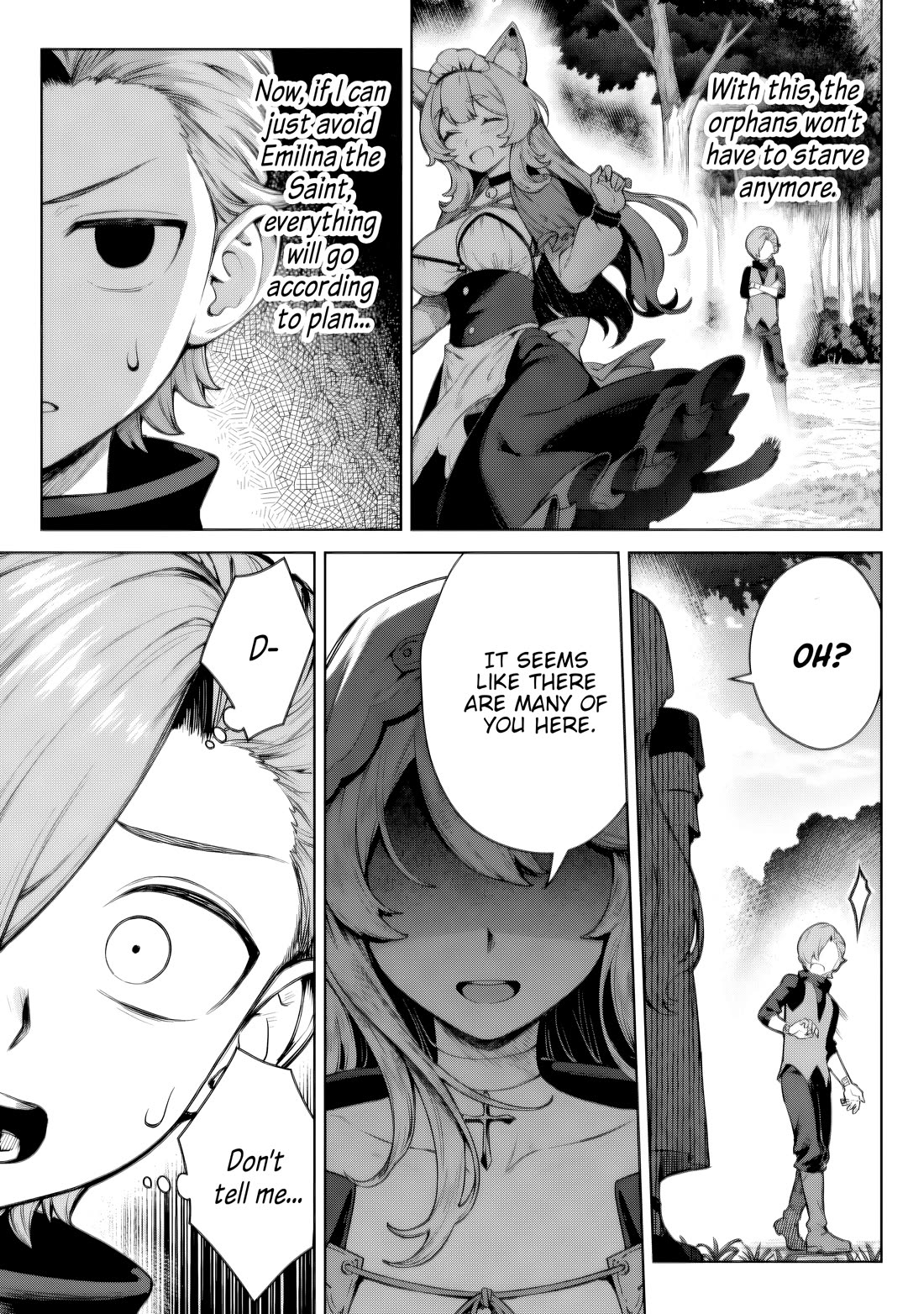 Reincarnated Into a Villainous Family, but I'm Ignoring the Plot and Going Rogue! Chapter 3.1 page 9 - Chapter 3.1: Running Away from the Saint and Becoming Independent