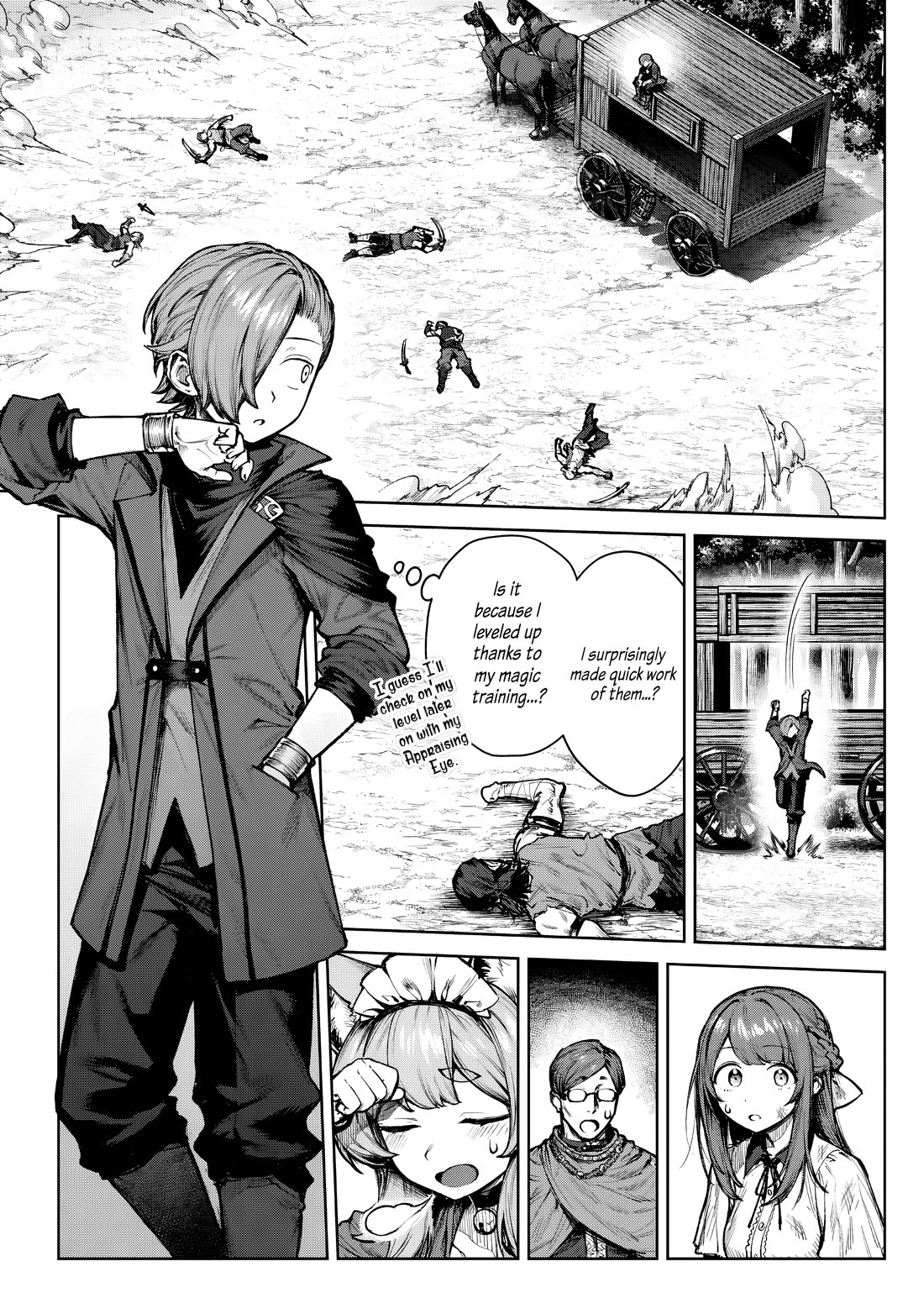 Reincarnated Into a Villainous Family, but I'm Ignoring the Plot and Going Rogue! Chapter 4 page 12 - Chapter 4: I Will Wipe out These Bandits and Become Independent.