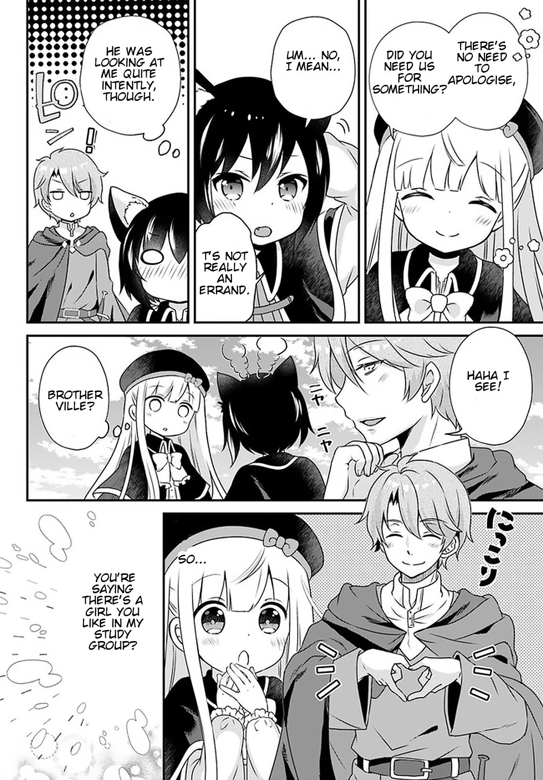 Reincarnated into an Otome Game? Nah, I'm Too Busy Mastering Magic! Chapter 10.1 page 4 - Chapter 10.1