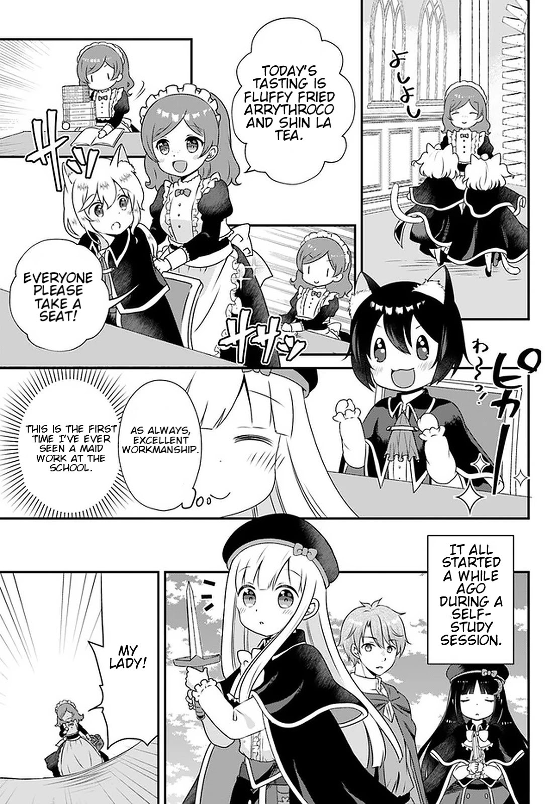 Reincarnated into an Otome Game? Nah, I'm Too Busy Mastering Magic! Chapter 11.1 page 3 - Chapter 11.1