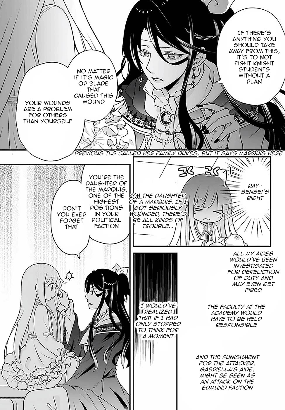 Reincarnated into an Otome Game? Nah, I'm Too Busy Mastering Magic! Chapter 13 page 17 - Chapter 13