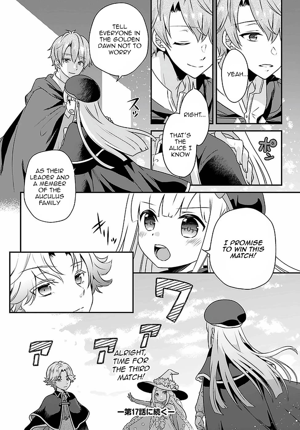 Reincarnated into an Otome Game? Nah, I'm Too Busy Mastering Magic! Chapter 16 page 26 - Chapter 16